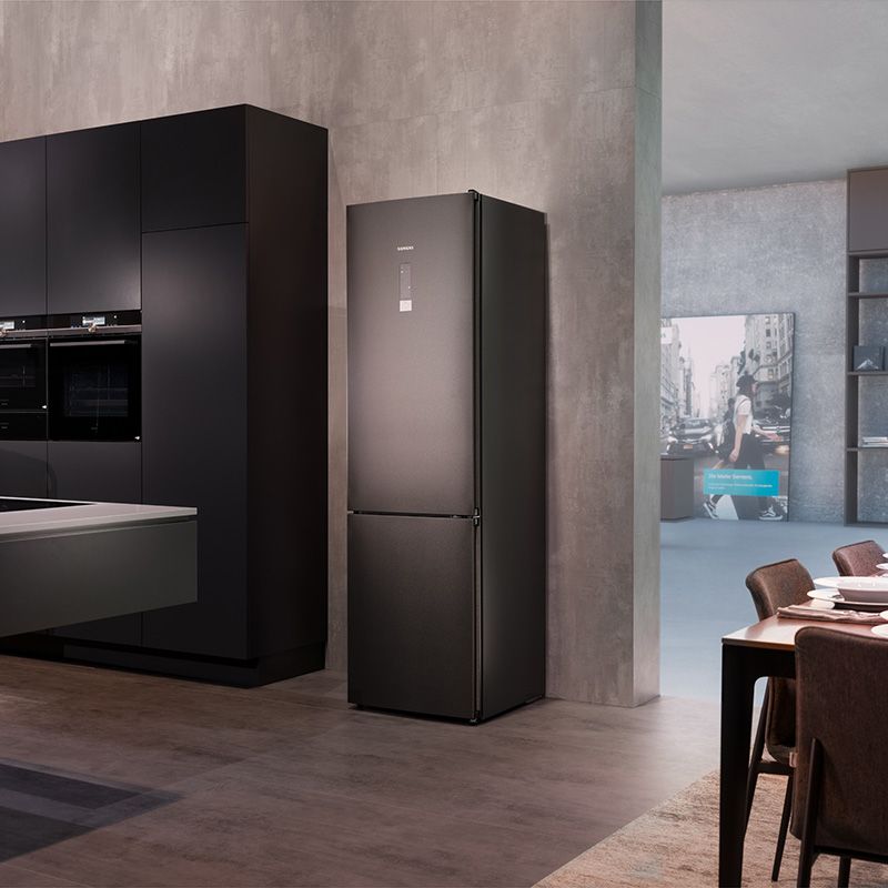 Siemens iQ300, Einbau-Kühlschrank mit Gefrierfach, 122.5 x 56 cm,  Flachscharnier KI42LVFE0